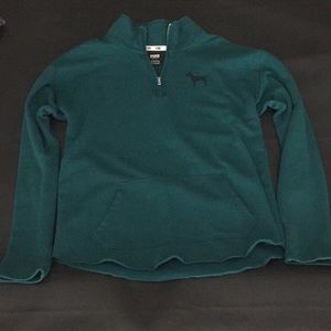 Victoria’s Secret pink sweater.